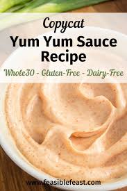Yum Yum Sauce Copycat Recipe Quick And Easy Feasible Feast Recipe Yum Yum Sauce Recipes Sauce Recipes