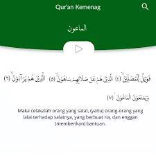 Al Ma Un 4 7 Siapakah Orang Salat Yang Celaka Kementrian Agama Ri