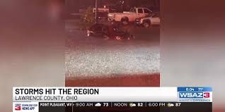 Storms hit the region