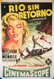 RIVER OF NO RETURN" MOVIE POSTER