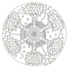 Tree Mandala Coloring Pages Mandala Coloring Pages Mandala Coloring Coloring Pages