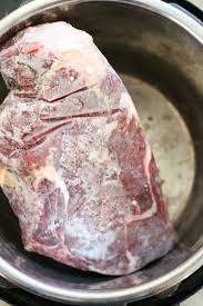 Drizzle with olive oil and rub the chopped up garlic onto the roast. Balsamic Pot Roast Instant Pot Mama Loves Food