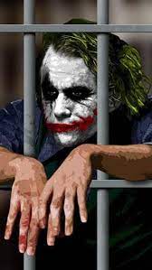 The Joker In Jail Wallpaper Joker Heath Lovers Romance Single Memes
