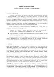 Obiectul legii prezenta lege stabileste masurile necesare punerii in aplicare la nivel national, in principal, a prevederilor art. Https Www Raedpp Constanta Ro Wp Content Uploads 2017 10 Politica De Confidentialitate Privind Protectia Datelor Cu Caracter Personal Pdf