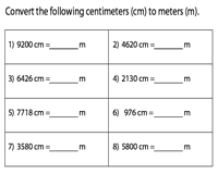 Millimeters to meters (mm to m) calculator, conversion table and how to convert. Convert Between Meter Centimeter And Millimeter Worksheets