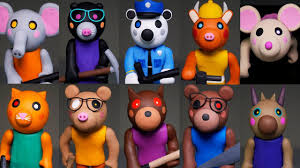 Making All Roblox Piggy Characters Part 3 Polymer Clay Tutorial Clay Tutorials Piggy Polymer Clay Tutorial
