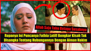 Fathia latiff datang ke studio h live! Rupanya Ini Puncanya Fathia Latiff Bongkar Kisah Tak Disangka Tentang Hubungannya Dengan Aiman Hakim Youtube