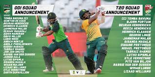 This is a list of south african test cricketers. South Africa Vs Pakistan 2021 Csa Announce Odi And T20i Squads No Ipl Bound Players To Feature In The T20i Series