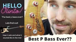 Olinto Bass // La Bella // I sold 3 basses for this bass