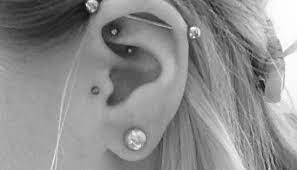 Image Result For Industrial And Rook Piercing Combination Cute Ear Piercings Earings Piercings Ear Piercings Tragus