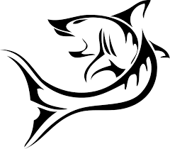 Black And White Shark Design Great White Shark Drawings Tattoo Images Guru Tattoo Planets Tatuagem Tubarao Arte Maritima