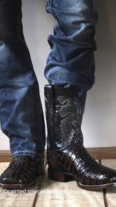 Featuring a caiman belly vamp and counter and a calfskin shaft for a look that's all its own. Buy Dan Post Everglades Caiman Cowboy Boots Up To 63 Off