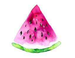 1) when choosing acrylic paint, choose a paint with a high pigment rate that suits your budget. Staying Cool On A Hot Summer S Day A Watermelon Watercolor Painting