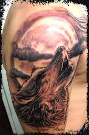 Moon tattoos have become popular these days for both men and women who love being inked. Wolf And Moon Tattoo Designs Tattoo Designs Ideas