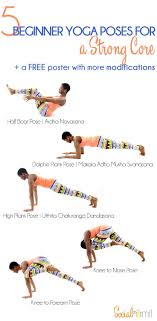 5 Beginner Yoga Poses For A Strong Core Social Hermit Yoga For Beginners Easy Yoga Easy Yoga Workouts