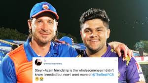 He made his debut for south africa on 17 december 2004 in the you will find the information about dale steyn bio, age, height, weight, wife, net worth, salary. Dale Steyn And Azam Khan S Wholesome Friendship Has Psl Fans More Depressed Than Ever Comment Images