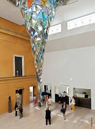 Olafur eliasson, escaped light landscape, 2020 (detail), foto: Lenbachhaus Warum Sind Wir Hier