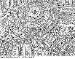 Choose your favorite coloring page and color it in bright colors. Floral Ornament Vector Photo Free Trial Bigstock