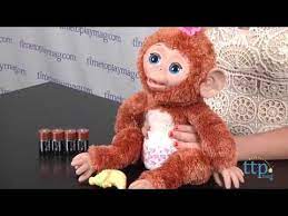 Furreal Friends Cuddles My Giggly Monkey From Hasbro Youtube