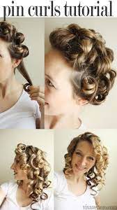 Long hair pin curls hairstyles. Pin On Hairstyles