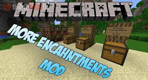 Craft and enchant mod overrides the output of the enchanting table instead of getting efficiency, power, fire aspect, etc. More Enchantments 1 8 1 7 10 1 7 2 Minecraft Mods Gamemodd