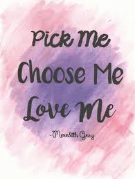 Pick Me Choose Me Love Me Meredith Grey Grey S Anatomy Quote Hand Painted Water Color 8 X 11 Grey S Anato Anatomy Quote Grey Anatomy Quotes Greys Anatomy
