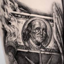 A rose tattoo made with money bills shows the new romance of this age, in which money is what seems to be. 101 Best Money Tattoos For Men Cool Design Ideas 2021 Guide
