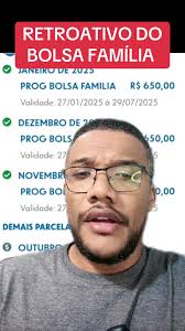 Retroativo do Bolsa Família: Benefícios de Janeiro Confirmados