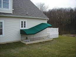 Basement Awnings And Stairway Awnings A Hoffman Basement Stairs Stairways Basement Entrance