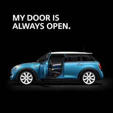 Everyone S Welcome In A Mini Mini Spruche Werbung