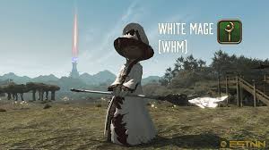 A lalafell from final fantasy xiv sporting the traditional white mage garb. Ffxiv Healing Job Guide