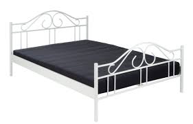 Dreams4home Metallbett Alice Bett Doppelbett Bettgestell Metallbett 140x200 Weiss Oder Schwarz Farbe Weiss Amazon De Metallbett Weiss Franzosisches Bett Bett