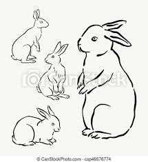 Trouvez des images de lapin dessin. Mammifere Lapin Dessin Main Animale Mascotte Toile Usage Bon Mammifere Lapin Drawing Symbole Lapin Ou Signe Canstock