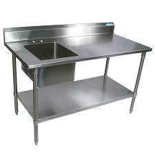 stainless steel prep sink