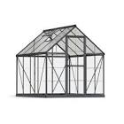 Hybrid 6 ft. x 8 ft. Greenhouse in Grey 705996 Palram