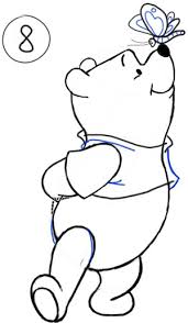'through children's eyes' portal is a virtual gallery of creativity. How To Draw Winnie The Poo And Butterfly With Step By Step Drawing Lesson How To Draw Step By Step Drawing Tutorials Winnie The Pooh Drawing Step By Step Drawing