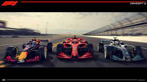 Ein detail erschwert vettel und mick schumacher den start. Formel 1 2021 Liberty Media Prasentiert Drei Konzeptautos