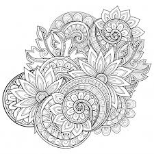 Discover our 1,500+ free adult coloring pages to download in pdf or to print : Flowers Advanced Coloring Pages 17 Kidspressmagazine Com