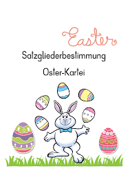 Besonders süddeutsch, österreichisch und schweizerisch und in bestimmten an ostern (besonders süddeutsch). Satzglieder Ostern Unterrichtsmaterial Im Fach Deutsch Satzglieder Wortarten Bestimmen Wortarten