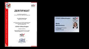 When travelling, the eu digital covid certificate holder should in principle be exempted from free movement restrictions. Covid 19 Beauftragte R Nach Iso Iec 17024 Tuv Austria Tuv Osterreich