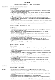 Write a great cover letter in mins. Medical Science Liaison Resume Samples Velvet Jobs
