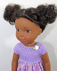 Wellie wishers chevron summer dress. Knitting Pattern For Wellie Wishers Doll Cskraft4dolls