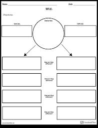 Compare Contrast Chart Storyboard By Worksheet Templates