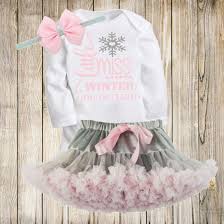 Cute Birthday Outfits For 13 Year Olds Winter Pink And Silver Winter Onederland 1st Birthday Outfit Baby Etsy Winter Birthday Outfit First Birthday Outfits Birthday Outfit