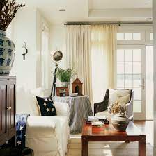Curtains are among the absolute most popular window treatments. Superb Double Curtain Rod Rustic Living Room