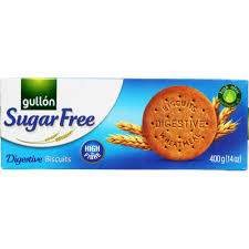 There are a variety of cookies and ice creams that all say they are sugar free. Gullon Sugar Free Digestive Biscuits 400g Clicks