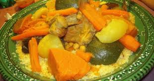 This aromatic lamb tagine can be made in advance and reheated. Traditional Moroccan Couscous With Vegetables And Lamb Cheffarid