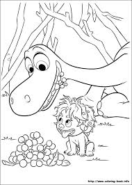 There are 16 pages of the good dinosaur goodness ready for crafting with your kids! The Good Dinosaur Coloring Picture