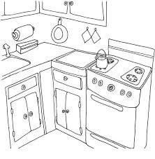 Keep your kids busy doing something fun and creative by printing out free coloring pages. Kitchen And Cooking 5 Free Print And Color Online