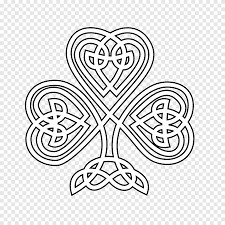 Maybe you would like to learn more about one of these? Shamrock Celtic Knot Coloring Book Celts Celtic Art St Patricks Day Drawings Text Heart Png Pngegg